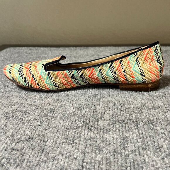 Vince Camuto Lilliana Flats Chevron Aztec Slip On Women's 7 B Multicolor - Picture 6 of 12